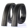 Men Without Buckle Strap Automatic Belt Lengthened Body With Extended 105 110 120 125 130 140 150 160 170cm Wide 3.5cm PVC