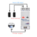 2 Port USB Switch Splitter Usb2.0 Hub Two Computer Peripherals Sharing Printer Mouse Office Home Use