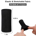 24 Packs Chair Leg Socks Knitted Furniture Socks Leg Floor Protectors Furniture Table Feet Covers(Black)