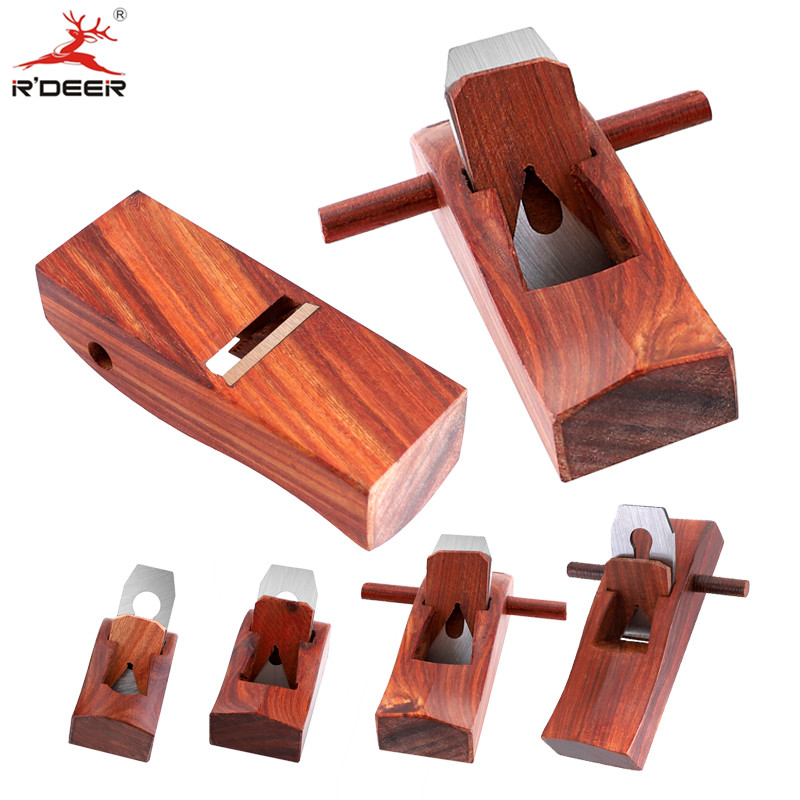 Hand Planers Red Wood Mini Wood Planer 45 Degree Cutting Edged Plane Blade Woodworking Hand Plane