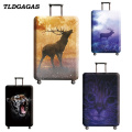 TLDGAGAS Luggage Cover Travel Suitcase Animal Prints Protector Suit 18-32 Size Cute cat Pattern Trolley case Travel Accessories