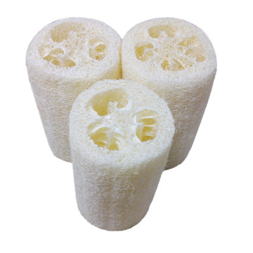 New Natural Loofah Bath Body Shower Sponge Scrubber Pad Bathroom Products Tools Household Merchandises Bath Brushes Scrubber