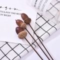 Real Wheat DIY Flower Decoration Natural Pampas Rabbit Tail Grass Dried Flowers For Wedding Party Craft Scrapbook Bouquet