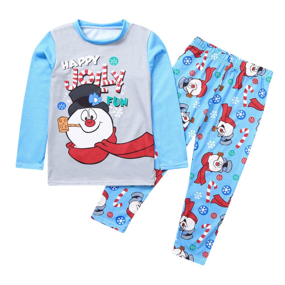 Christmas Red Matching Family Outfit Warm Casual Pajamas Sleepwear Print Bear Family Mom Dad Baby Kid New Year Gift Nightwear
