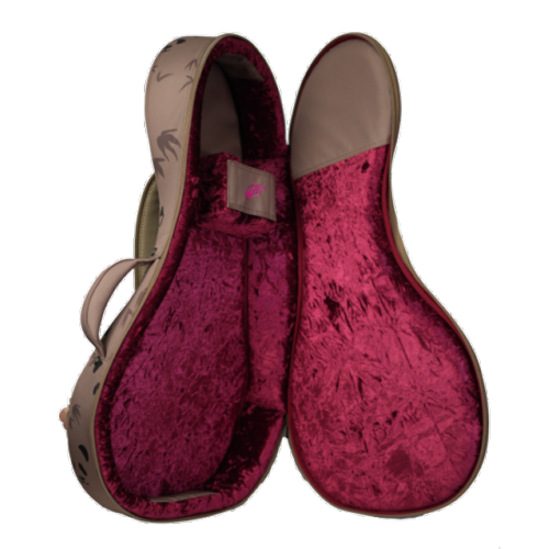 China Manufacturer of Carry Bag for Lute/ Yueqin (Panda Embroidery & Print Pattern)