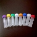 Free Shipping 50 piece, 5 ml Laboratory freezing tubes centrifuge tube Cryotube for lab analysis with colorful screw cap