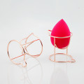 1PC Makeup Sponge Holders Cosmetic Puff Display Stand Gourd Shape Sponge Egg Alloy Drying Holder Bracket Make Up Puff Support