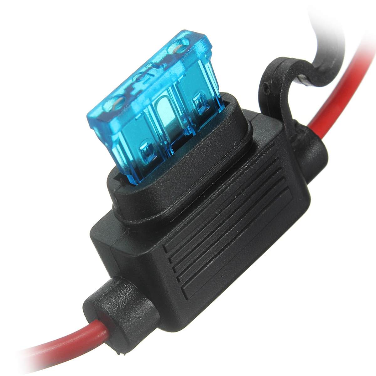 6v 12v 24v Car Auto In-Line Standard Blade Fuse Holder Wire Fuses Holders 10/15/20/30A Waterproof