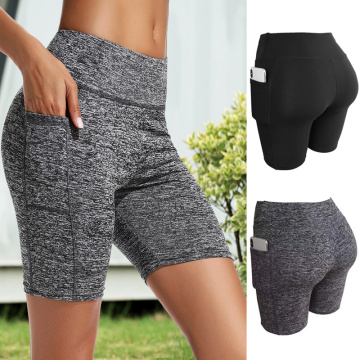 CROSS1946 Soft Yoga Sport Shorts For Women Gym Fitness Clothing 2019 Summer Spandex Gym Short Workout Leggings Drop Shipping