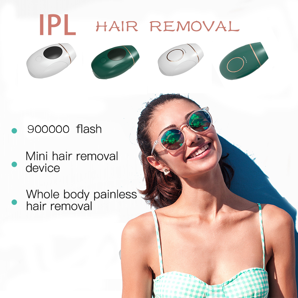 Fieezoe Laser Epilator 900000 Flash Painless Depilador A Laser Permanent Epilator For Women IPL Hair Removal Depiladora Facial