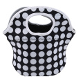 Universal Polka Dots Stripe Bear Insulated Lunch Tote Bag Cooler Box Neoprene lunch box baby Waterproof Handbag Case