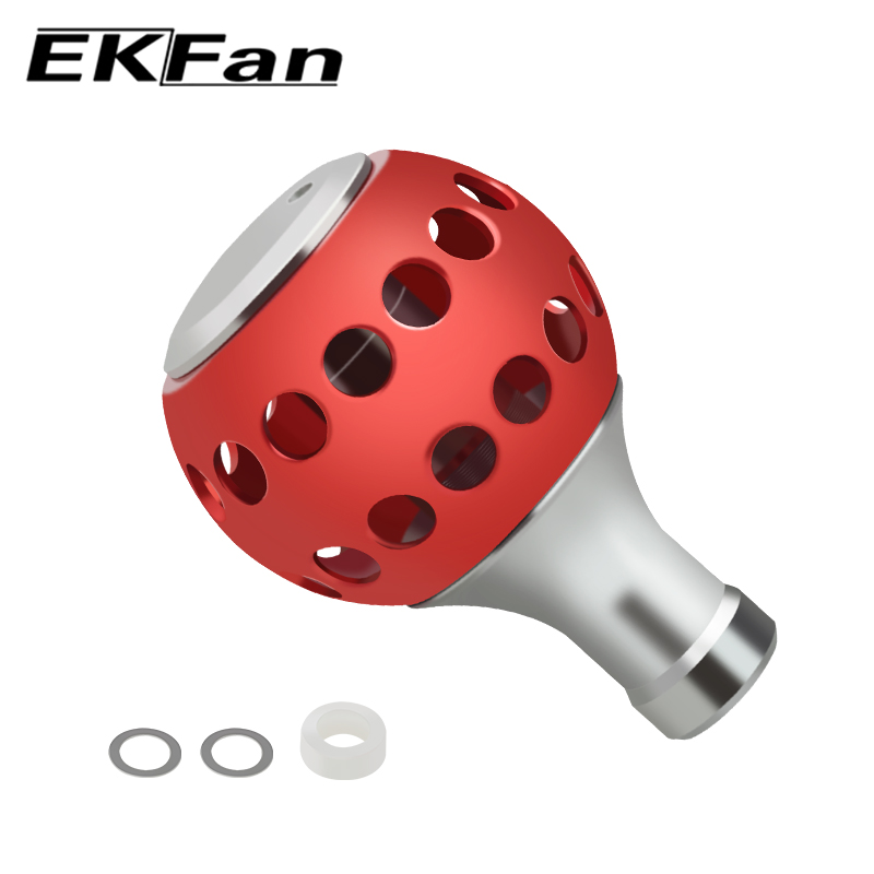 EKFan 1pc 30MM Aviation Aluminum 800-3000 Series Baitcasting Spinning Fishing Reel Handle Knob Fishing Tackle parts