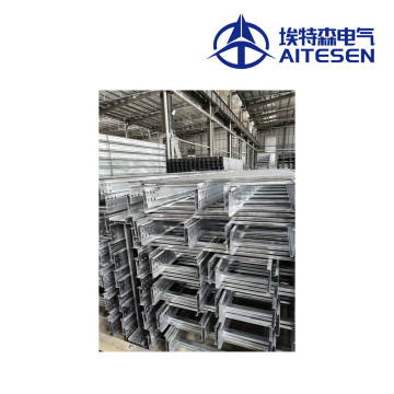 Hot dip galvanized ladder type cable tray