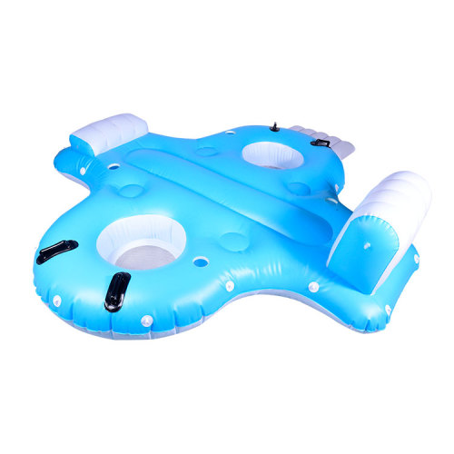 Custom Inflatable Island swimming pool floats for adults for Sale, Offer Custom Inflatable Island swimming pool floats for adults