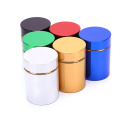 Smell Proof Container Aluminum Herb Stash Metal Sealed Can Tea Strage Bottles Jars Boxes