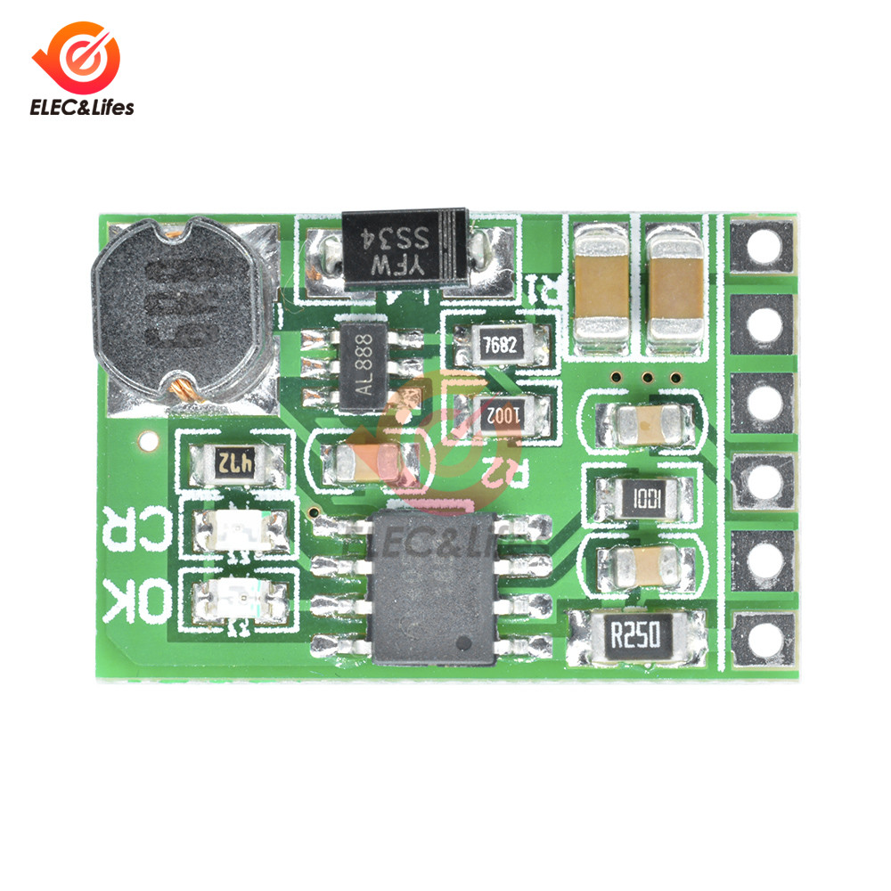 5V 2.1A UPS Mobile Power DIY Board Charger Step Up Module DC DC Converter Boost Module For 3.7V 18650 Lithium Battery