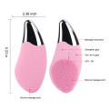 Electric Facial Cleansing Brush Waterproof Silicone Massage Brush Facial Deep Cleaning Tool Electric Sonic Cleanser Skin Care