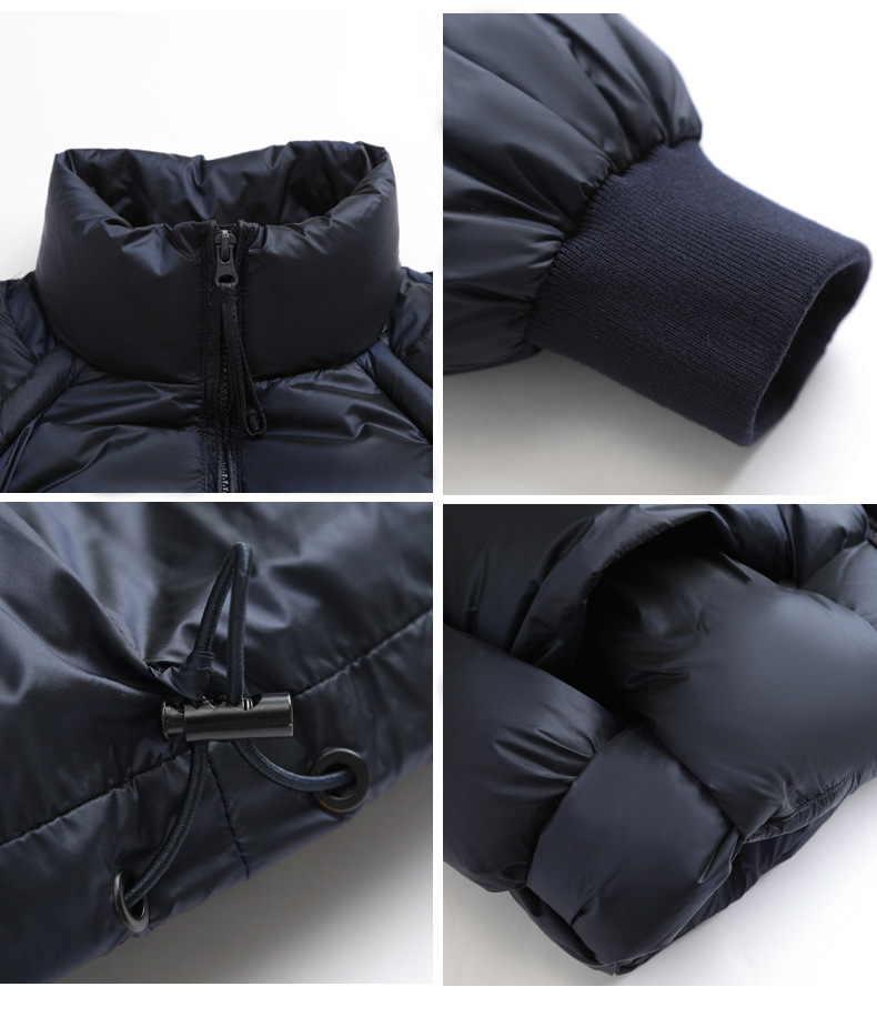 Sleeves Detachable Puffer Jacket For Women