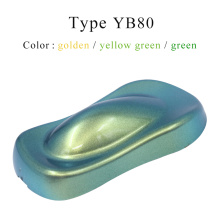 YB80 Chameleon Pigments Acrylic Paint Powder Coating Chameleon Dye for Cars Arts Crafts Nails Decoration Painting Supplies 10g