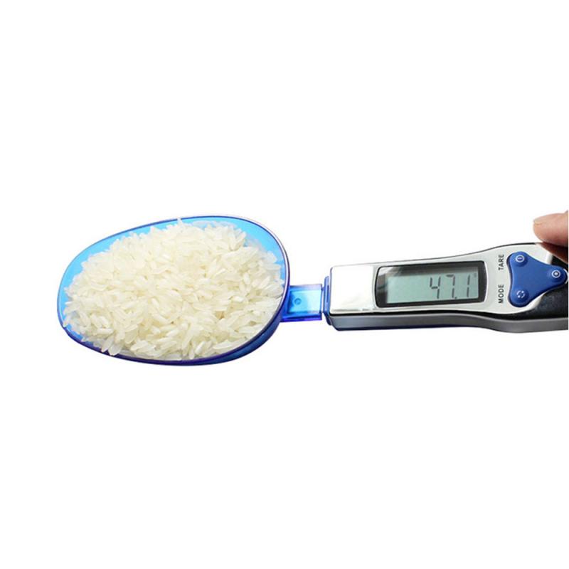 500g/01g Kitchen Scales LCD Digital Volumn Food Scales Portable Electronic Spoon Ladle Scale Weights Cake Tool Cooking Tools Hot