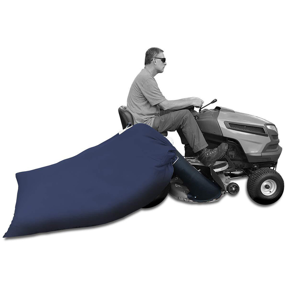 400 Gallon Foldable Lawn Tractor Riding Mower Leaf Storage Bag Garden Cleaning Waste Pouch Oxford Cloth Yard Waste bag