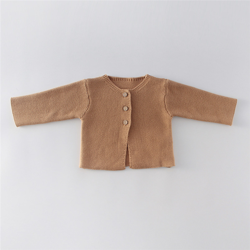 0-24M toddler baby sweaters Spring autumn cotton knitted long sleeve kids jackets for girls coat outwear children Babyjacken