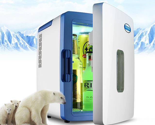 12L Mini-cooling Car Refrigerator / Small Power Student Dormitory Refrigerator / Portable Household Cold and Cold Refrigerator