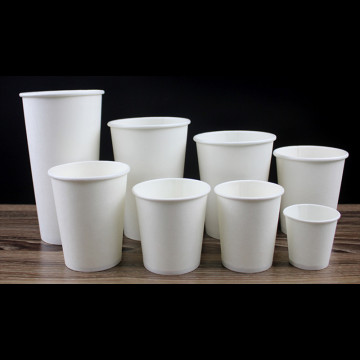 100pcs White disposable coffee cup 2oz 50ml small taste paper cups 7oz 200ml 8oz 250ml water tea juice cup household accessories