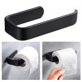 Bathroom Toilet Paper Holder Towel Tissue Rack Adhesive Wall Mounted Hook