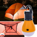 Mini Portable Lantern Tent Light LED Bulb Emergency Lamp Waterproof Hanging Hook Flashlight For Camping 4 Colors Use 3*AAA