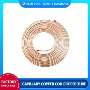 Pancake coil capillary copper coil