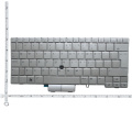 new FOR HP Elitebook 2760P 12.1" laptop keyboard silver MP-09B63US64421 with Point Stick 90.4KM07.C01 649756-001 US