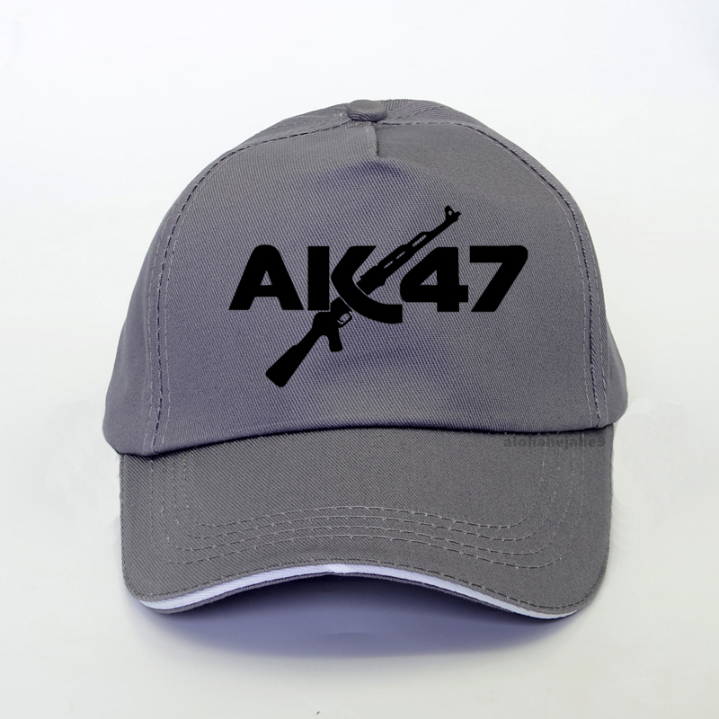 Fashion US Ak47 Baseball Cap Top Selling Uzi Gun Letter print Hip Hop Cap Men women summer Leisure adjustable snapback hat bone