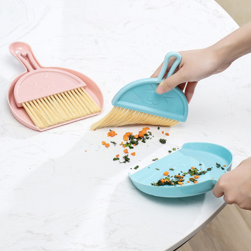 Mini Cleaning Brush Small Broom Dustpans Set Desktop Sweeper Garbage Keyboard Cleaning Shovel Table Household Cleaning Tools