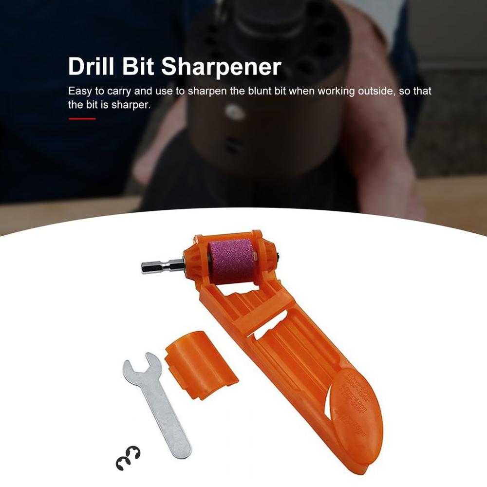 Portable Electric Drill Bit Sharpener Corundum Grind Wheel Diamond Bit Sharpening Tool Power Auxiliary Tool
