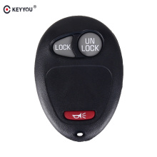 KEYYOU 3 Buttons No Chip Blank Remote 2 + 1 Panic Key Shell Case Cover For Buick Hummer H3 GMC For Chevrolet Colorado Isuzu