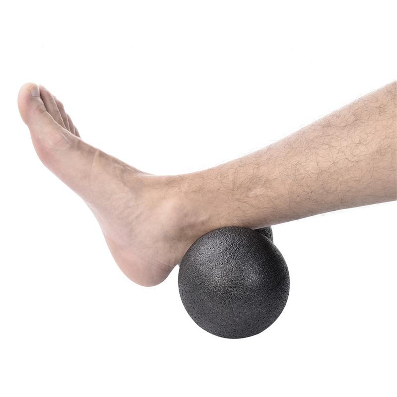 Mini Small Exercise Ball Peanut Shape Fascia Self Massage Ball Shoulder Back Leg Fitness Body Training Duo Balls For Sport Gym