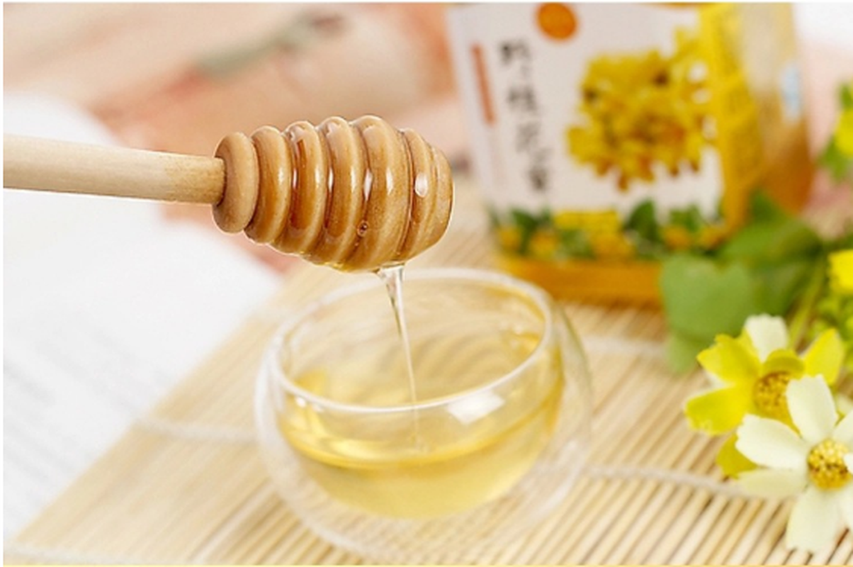 1Pc Practical Long Handle Wood Honey Spoon Mixing Stick Dipper For Honey Jar Supplies Kitchen Tools