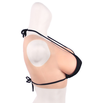 silicone false breast forms with Round collar cosplay fake breast cross-dressing boobs breast pad For drag queen Crossdresser