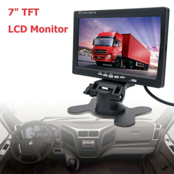 7 Inch TFT LCD Car Monitor Display Wired Cameras Reverse Camera Parking System for Car Rear View Mirror Monitors Support DVD