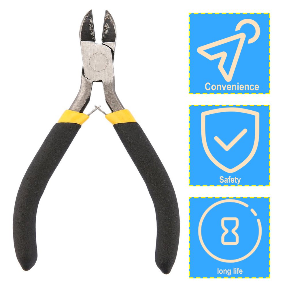 OUTAD New Jewellery Making Beading Mini Pliers Tools Kit Set Round Flat Long Nose Dropshipping