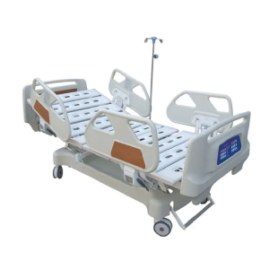 Electric Hospital Bed With Aluminum Side Rails