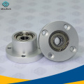 Flange Round Housing Bearings with Housings , Double Bearings, positioning and insert type, Mask machine accessories