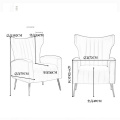 Nordic Living Room Sofas Bedroom Small Apartment Clothing Store Backrest Armchair Household Furniture Hotel Single Sofa Chair