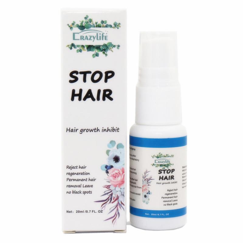 20ML Powerful Permanent Painless Hair Removal Spray Stop Hair Growth Inhibitor Shrink Pores Skin Smooth Repair Essence TSLM1
