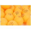100pcs/lot 3 Star New Material white orange Table Tennis Balls 40+ ABS Plastic Ping Pong Balls