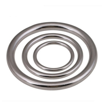 1 pcs 304 stainless steel seamless circular hoisting ring solid seamless steel ring hammock yoga link ring steel ring
