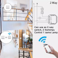 Tuya Smart Zigbee Switch Module 1/2 Gang With/No Neutral 1 Way Wireless Control Works With Zigbee Hub Alexa Google Home 220-240V