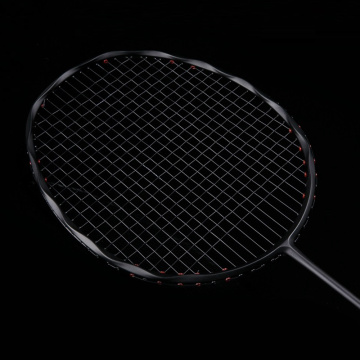 Curve Shape Speed Smash Carbon Badminton Racket High Tension Heavy Head Men's Badminton Racquet 75g Max 32LBS