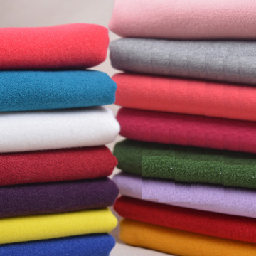 50*150cm Thickening double-sided Wool Cashmere Cloth Pure Color Imitation Wool Clothing DIY Winter Coat Fabric D20